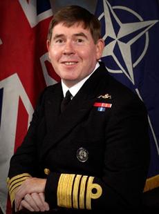 Royal Navy chief, Adm Sir Mark Stanhope
